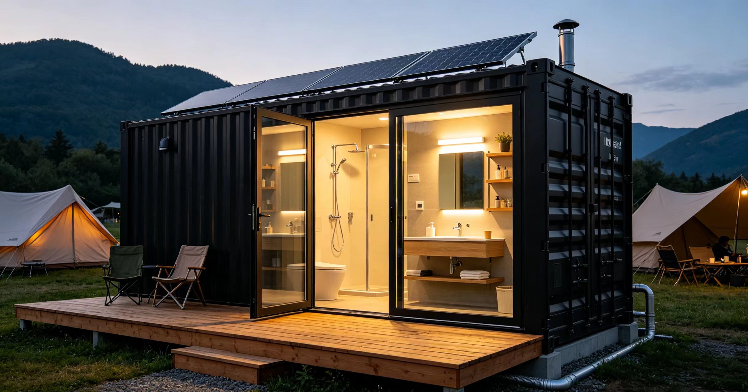 Container‑Based Bathroom Pod: Plug‑and‑Play Sanitary Solutions